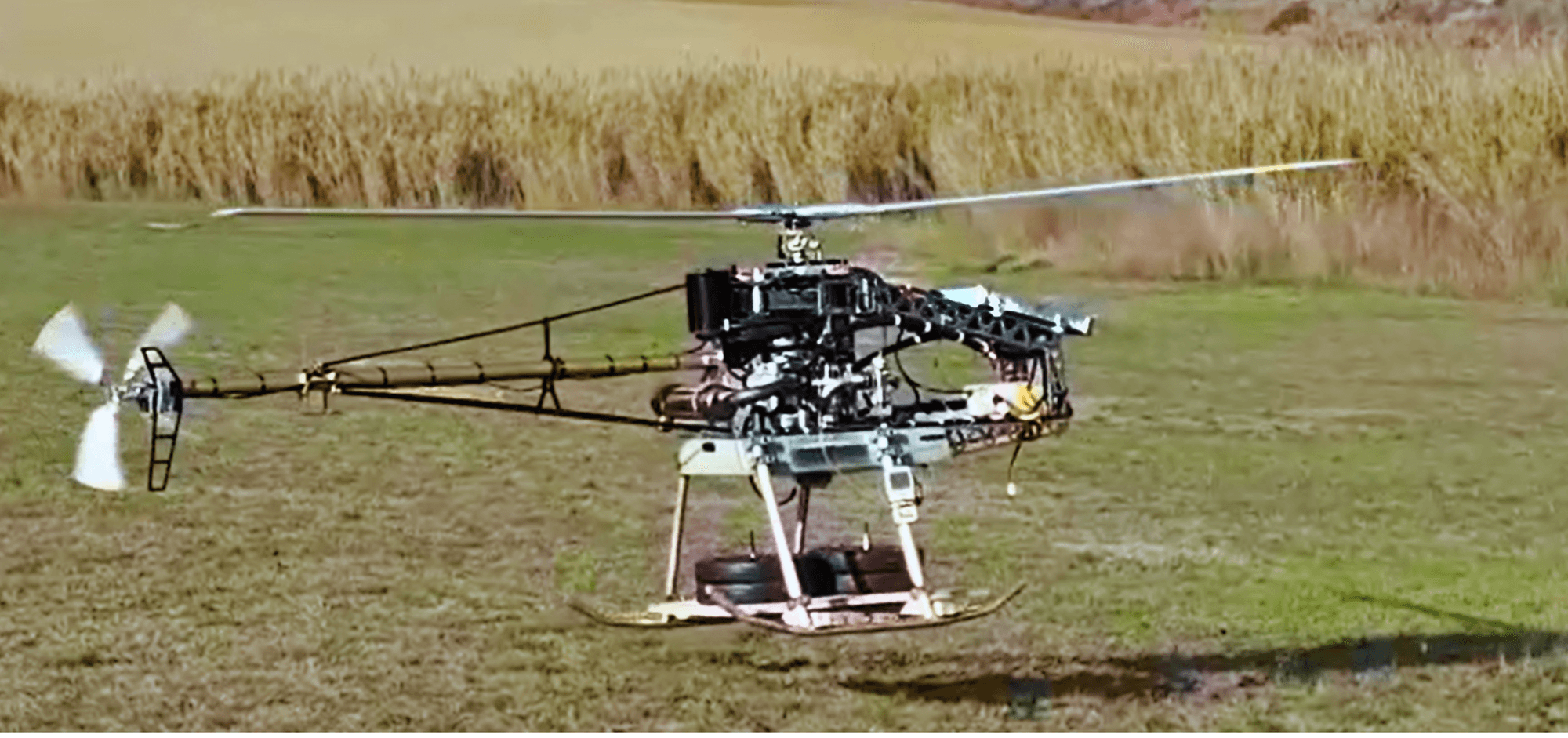 ALES-H50 unmanned aerial helicopter